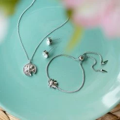 Best Sale 🔥 Origami Owl Disney Silver Water Lily Bolo Bracelet 👏 -Thinkgoodness Shop BR1028 NL1038 SD