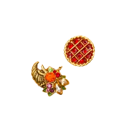 Best deal 🌟 Origami Owl Luxe Cornucopia and Berry Pie Charms -Set of 2 ❤️