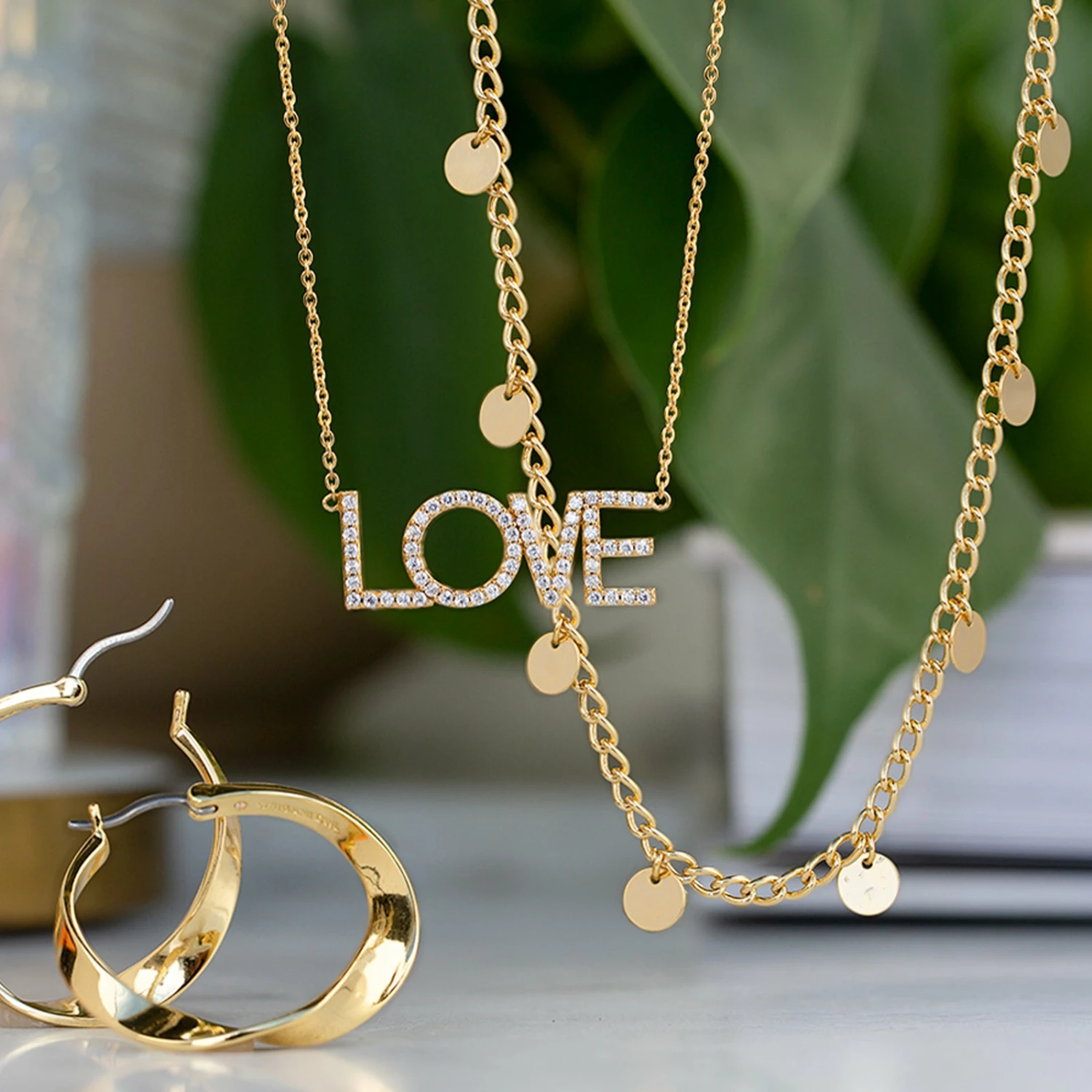 Coupon 👍 Origami Owl Gold Loose Hoop Earrings ❤️ 4 Coupon 👍 Origami Owl Gold Loose Hoop Earrings ❤️ - Image 2