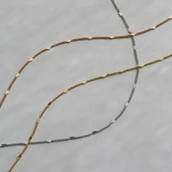 Best reviews of ❤️ Origami Owl Dainty Flat Heart Station Chain ✔️ -Thinkgoodness Shop CN4055 2