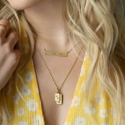 Best deal 🥰 Origami Owl Inscriptions Horizontal Bar Necklace 🔥 -Thinkgoodness Shop IN1014 IN1018 IN1019 CN6078 SD