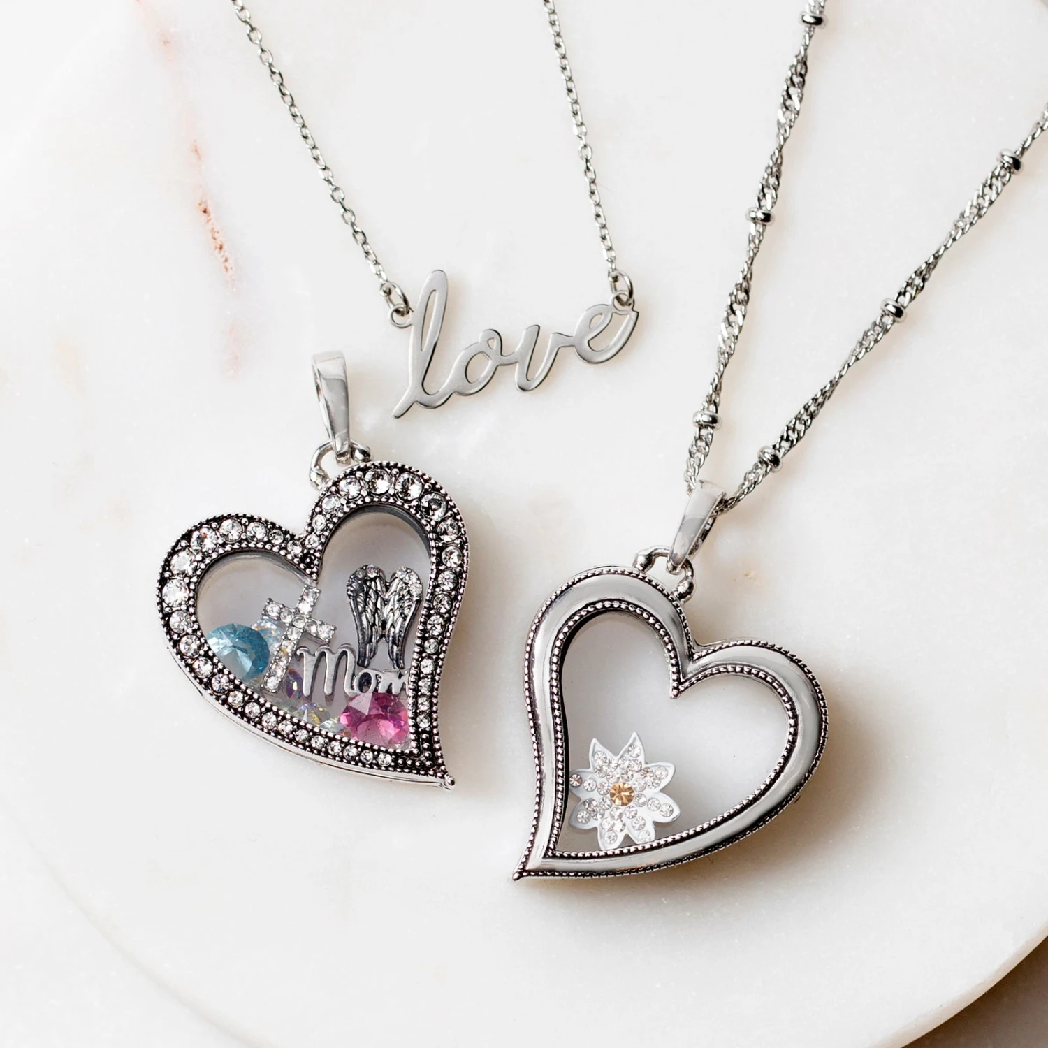 Wholesale ๐ฅ Origami Owl Silver Vintage Heart Living Locket ๐คฉ 6 Wholesale ๐ฅ Origami Owl Silver Vintage Heart Living Locket ๐คฉ - Image 4