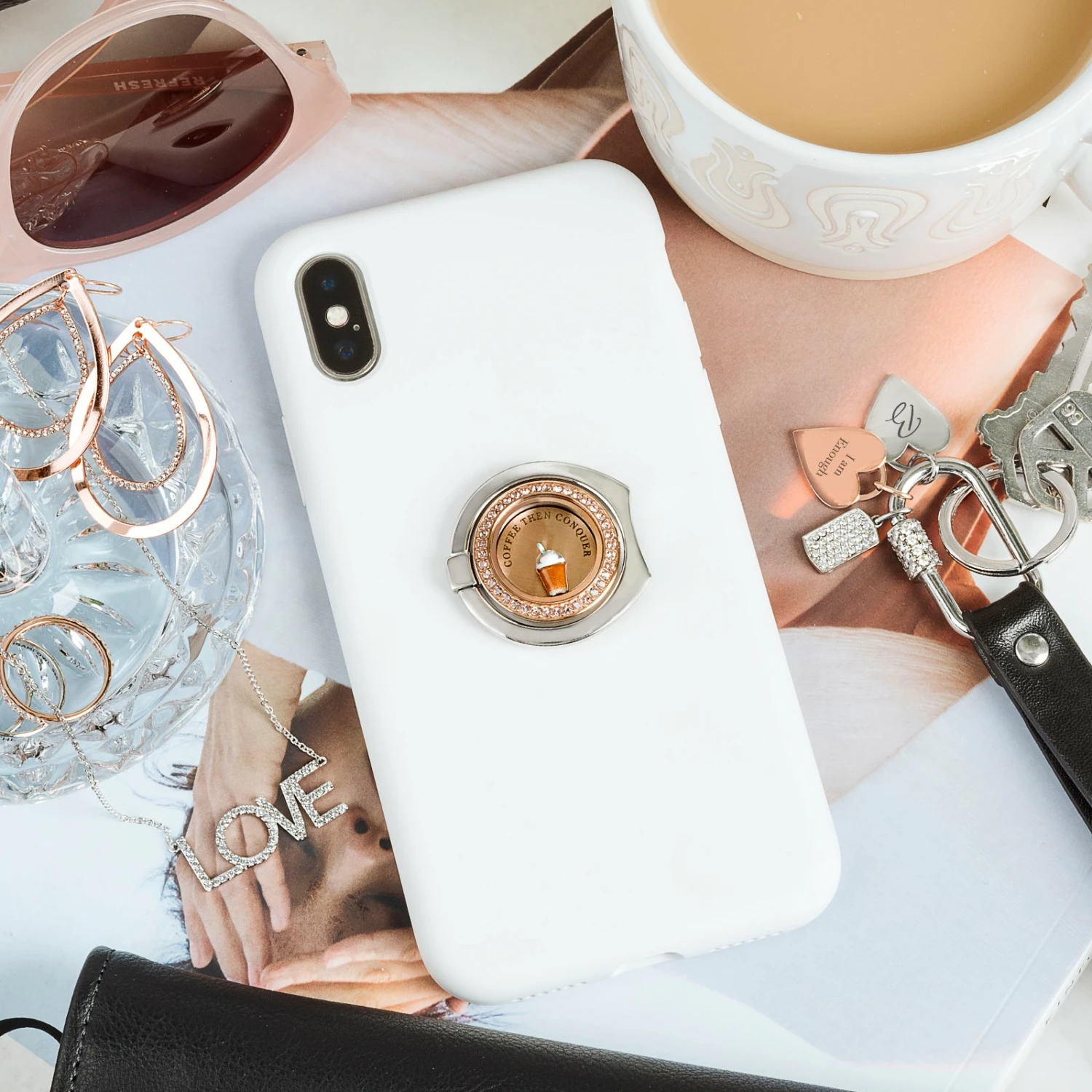 Discount 🎁 Origami Owl Phone Ring Twist Living Locket - Rose Gold ⌛ 4 Discount 🎁 Origami Owl Phone Ring Twist Living Locket - Rose Gold ⌛ - Image 2