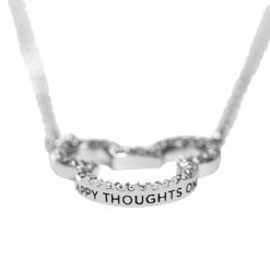 New 😉 Origami Owl Disney Mickey Mouse "HAPPY THOUGHTS ONLY" Necklace ⌛ -Thinkgoodness Shop NL9019 4