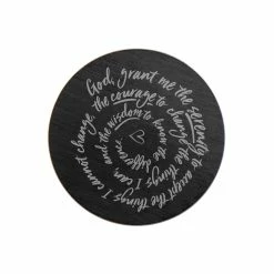 Flash Sale π― Origami Owl Black Serenity Prayer Plate π