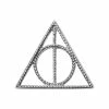 Best deal 😀 Origami Owl Harry Potter Large Silver Deathly Hallows Window Shelf 😀