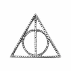 Best deal 😀 Origami Owl Harry Potter Large Silver Deathly Hallows Window Shelf 😀