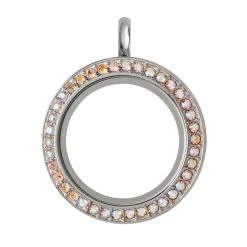 Flash Sale 🔥 Origami Owl Topaz Shimmer Twist Living Locket 🧨