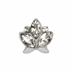 Outlet 👏 Origami Owl LUXE Crystal Lotus Charm 🤩