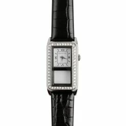 Best Sale 🌟 Origami Owl Storyteller Living Locket ⌚ Watch - Black Croc 🎁