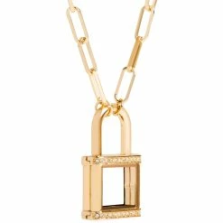 Best Sale 🎁 Origami Owl Gold Padlock Living Locket Necklace 🛒 -Thinkgoodness Shop augwzrwbzkj4rqskow8a