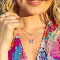 New 👍 Origami Owl "Embrace Change" Silver Butterfly Necklace ✔️ -Thinkgoodness Shop bbtx3vu0o5uyu3aiwp6c