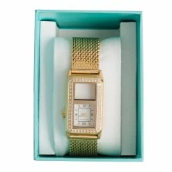 Best Sale 🧨 Origami Owl Storyteller Living Locket ⌚ Watch - Stainless Steel Gold Mesh 💯 -Thinkgoodness Shop bqvjk3mgptu3vbr21xrc