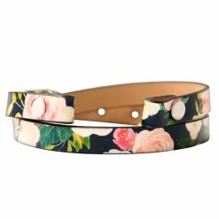 Best Pirce 👏 Origami Owl Dark Florals Genuine Leather Wrap Bracelet 🧨