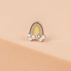 Wholesale 🌟 Origami Owl Rainbow & Pearl Cloud Charm 😍