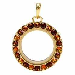 Best Pirce 🛒 Origami Owl Amber Crystal Signature Twist Living Locket Set 🛒