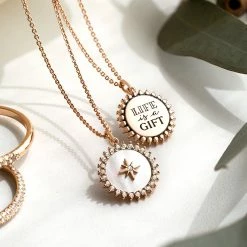 Discount ❤️ Origami Owl "Life is a Gift" Star Pendant Necklace 🥰 -Thinkgoodness Shop f8ec55wh9q3x5fswfdro
