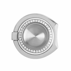 Best Sale 🎁 Origami Owl Phone Ring Twist Living Locket - Clear Crystals 🛒