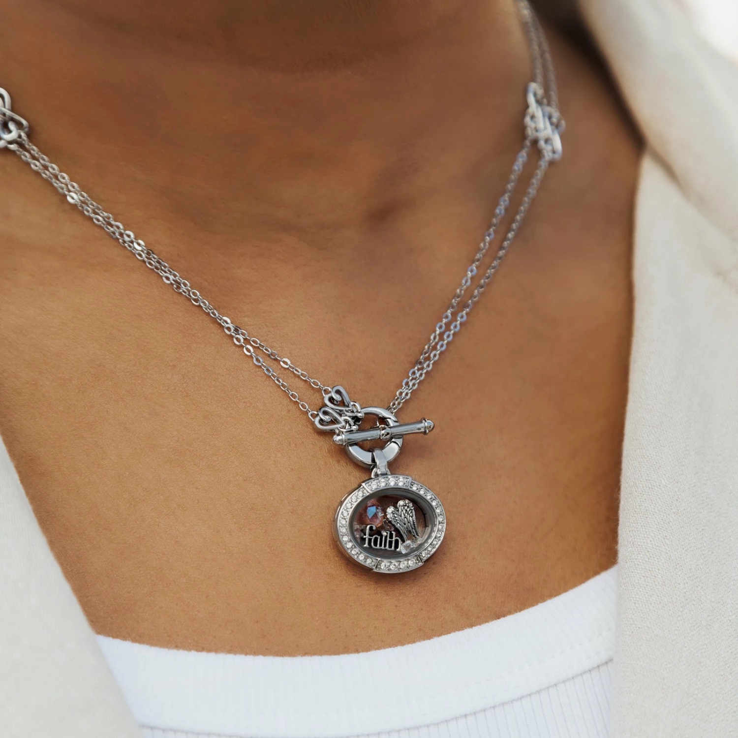 Deals ✨ Origami Owl Silver Modern Key Convertible Living Locket ⭐ 4 Deals ✨ Origami Owl Silver Modern Key Convertible Living Locket ⭐ - Image 2