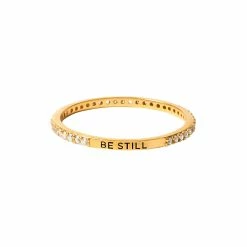 New ⭐ Origami Owl "Be Still" CZ Stackable Ring 😀
