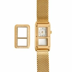 Best Sale 🧨 Origami Owl Storyteller Living Locket ⌚ Watch - Stainless Steel Gold Mesh 💯 -Thinkgoodness Shop gptqruf0qcuytphrapx9