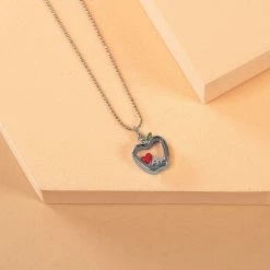 Coupon ✔️ Origami Owl Silver Apple Capsule Locket Necklace 🧨