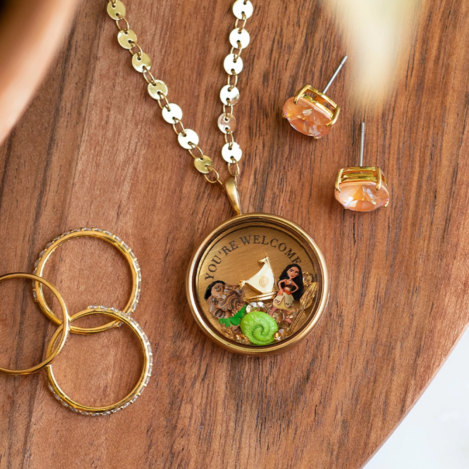 Buy โจ Origami Owl Disney Moana's Boat + Oar Charms - Set of 2 ๐ฏ 4 Buy โจ Origami Owl Disney Moana's Boat + Oar Charms - Set of 2 ๐ฏ - Image 2