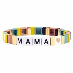 Coupon 🧨 Origami Owl "MAMA" Multi Color Tile Bracelet 🌟 -Thinkgoodness Shop ii4uv4rxflvisubrt0ha