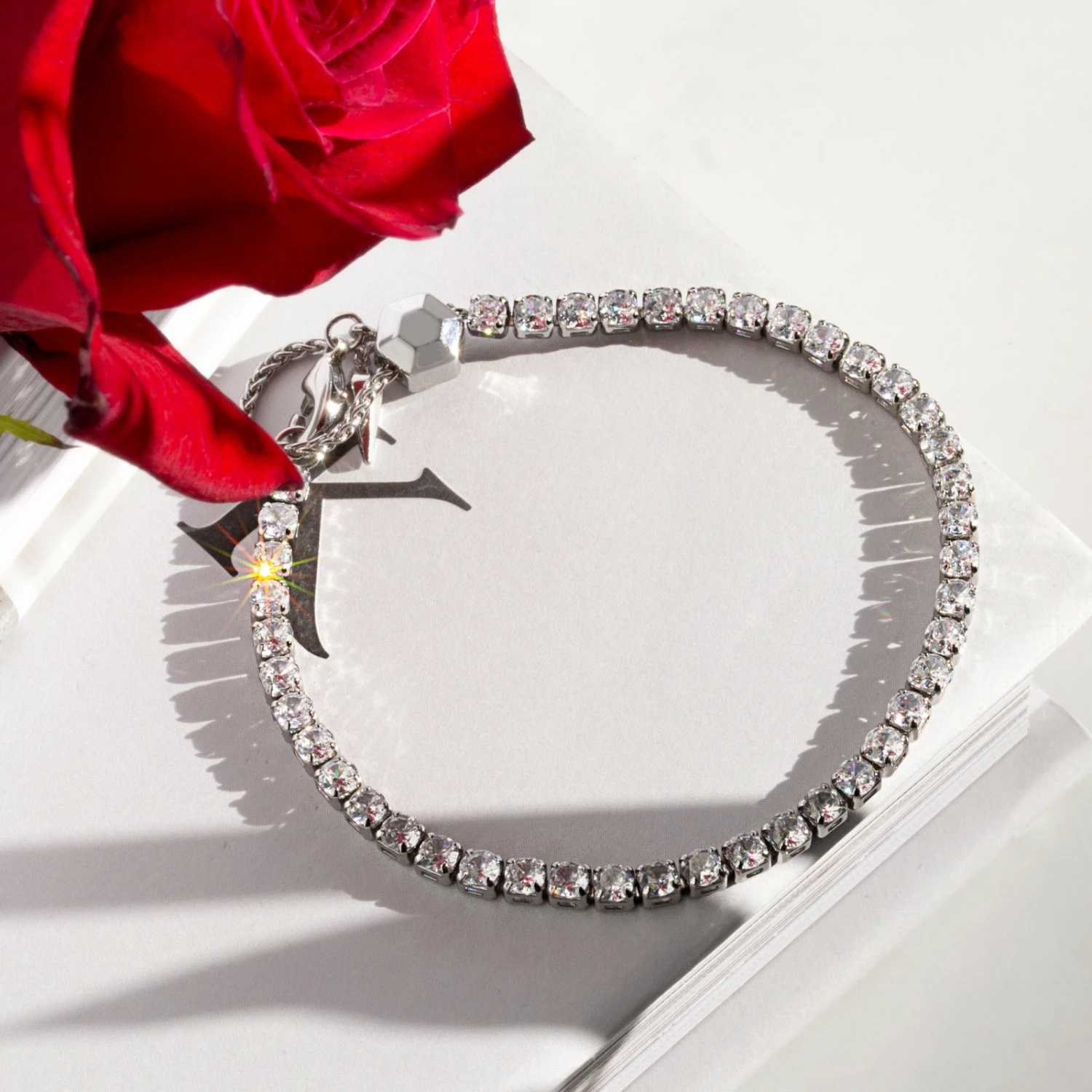 Deals โ๏ธ Origami Owl Silver Crystal Bolo Tennis Bracelet ๐ 4 Deals โ๏ธ Origami Owl Silver Crystal Bolo Tennis Bracelet ๐ - Image 2