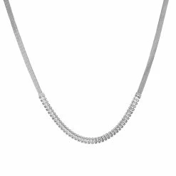 New ✨ Origami Owl Baguette Crystal Snake Chain Necklace 😀 -Thinkgoodness Shop iremfa0tzrg85annfjsz