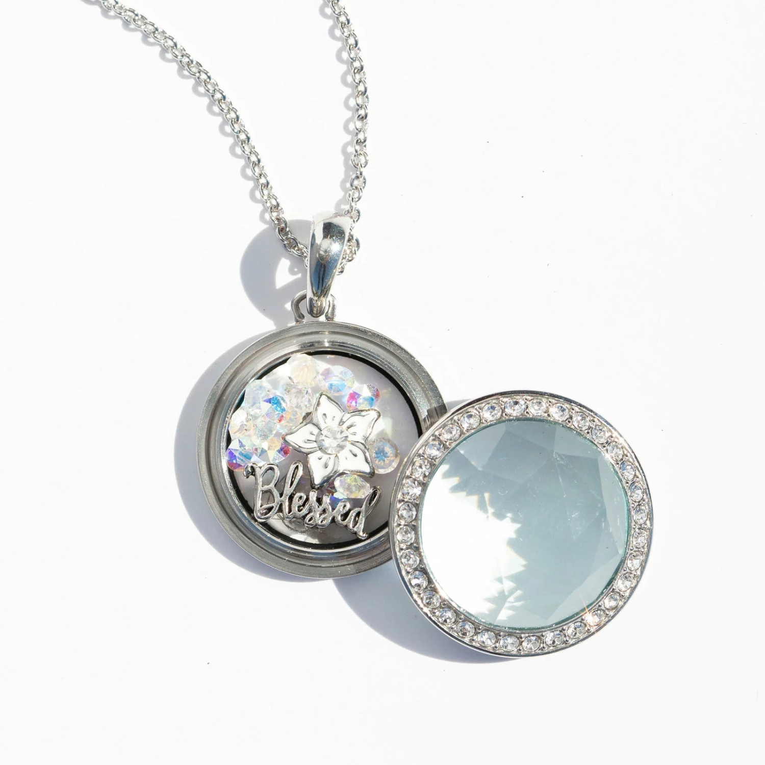 Cheapest 🔥 Origami Owl Aqua Prism Faced Twist Living Locket ✔️ 7 Cheapest 🔥 Origami Owl Aqua Prism Faced Twist Living Locket ✔️ - Image 5