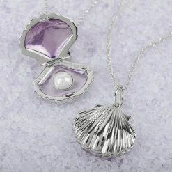 Budget 🌟 Origami Owl Disney Silver Ariel's Seashell Locket with Pearl 😍 -Thinkgoodness Shop jd5flqgtw8jkgicnv0nd