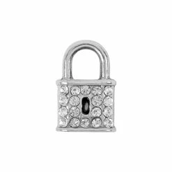 Discount 🧨 Origami Owl Silver Pave Padlock Charm 🌟