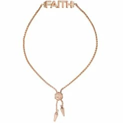 Best deal 🔥 Origami Owl Rose Gold "FAITH" Bolo Bracelet 🔥