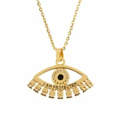 Best deal 🎁 Origami Owl "I Am Protected" CZ Evil Eye Necklace 🧨 -Thinkgoodness Shop kqxsgfwbnhoydnyufp5m