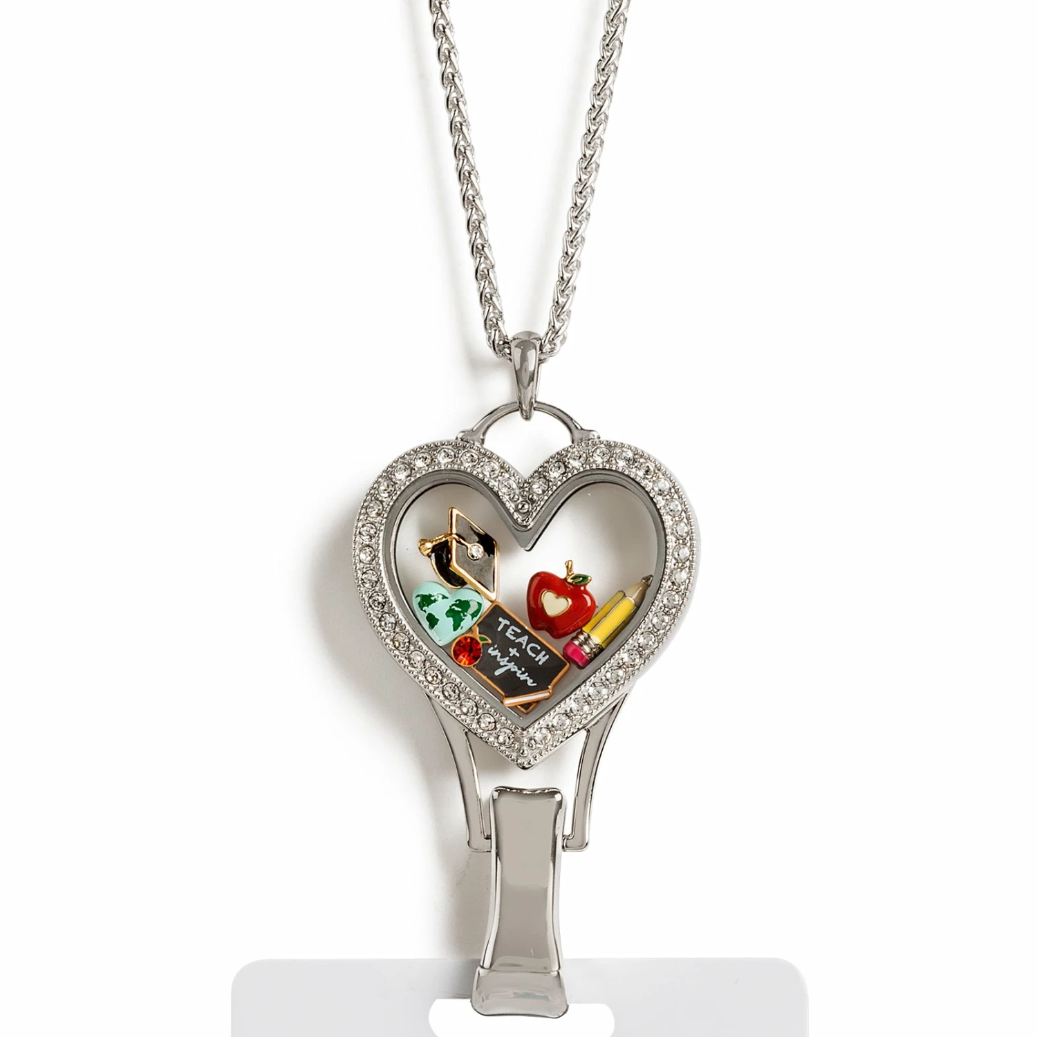 Discount โค๏ธ Origami Owl Silver Heart Lanyard Living Locket ๐ 7 Discount โค๏ธ Origami Owl Silver Heart Lanyard Living Locket ๐ - Image 5