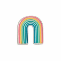 Wholesale 😉 Origami Owl Silver Modern Rainbow Charm 👏