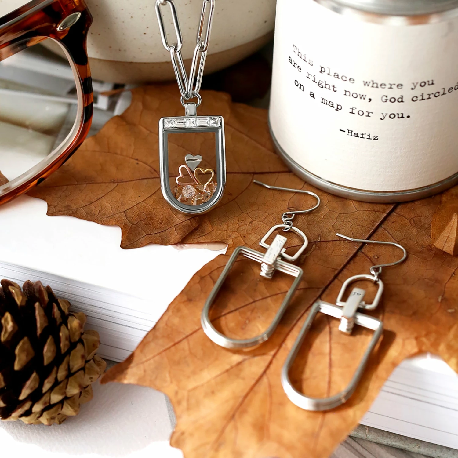 Promo ๐คฉ Origami Owl Silver U Shaped Dangle Drop Earrings ๐ 6 Promo ๐คฉ Origami Owl Silver U Shaped Dangle Drop Earrings ๐ - Image 4