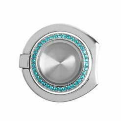 Cheapest ✔️ Origami Owl Phone Ring Twist Living Locket - Indicolite Crystals 😍