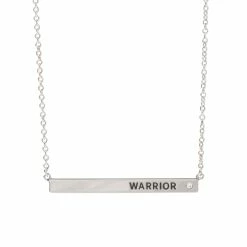 Buy ✔️ Origami Owl Silver WARRIOR Bar Necklace 🧨