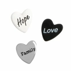 Coupon ⭐ Origami Owl Family Hearts Charms - Set of 3 ❤️