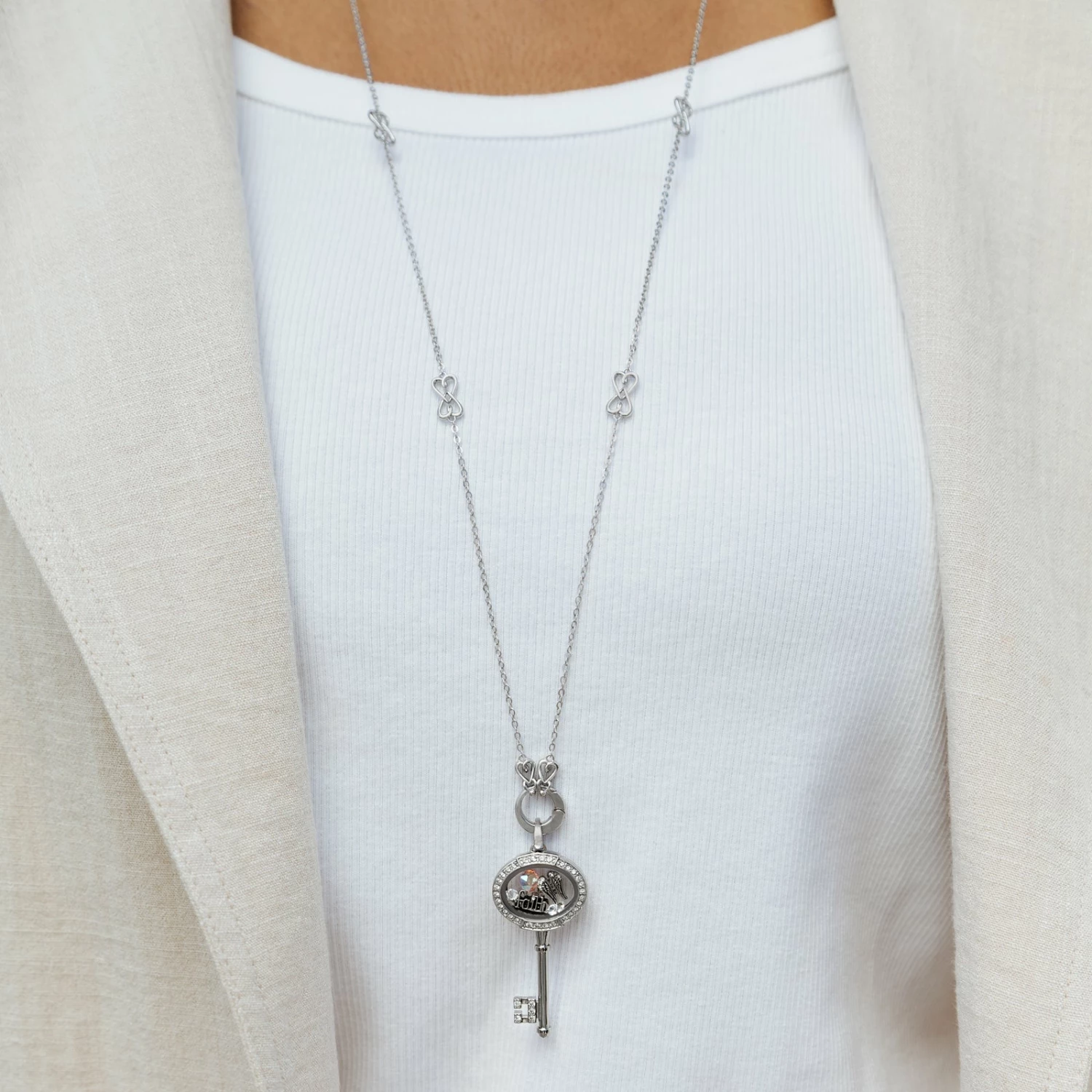 Deals ✨ Origami Owl Silver Modern Key Convertible Living Locket ⭐ 6 Deals ✨ Origami Owl Silver Modern Key Convertible Living Locket ⭐ - Image 4