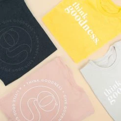 Buy 👏 Think Goodness T-Shirt 😉