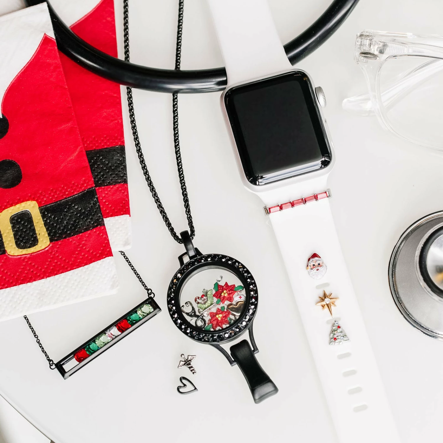 Outlet ๐งจ Origami Owl Siam Crystal Baguette Tech โ Watch Slider ๐ 6 Outlet ๐งจ Origami Owl Siam Crystal Baguette Tech โ Watch Slider ๐ - Image 4