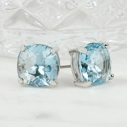 Best Pirce 🥰 Origami Owl Disney Cinderella Aquamarine Clara Stud Earrings 🧨 -Thinkgoodness Shop pw0xfbspv530hw2kymj5