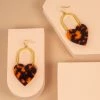 Buy ❤️ Origami Owl Gold and Tortise Heart Drop Earrings 🔥 -Thinkgoodness Shop qexwoddy47g2lavdaike