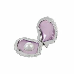 Budget 🌟 Origami Owl Disney Silver Ariel's Seashell Locket with Pearl 😍