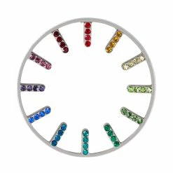 Outlet 💯 Origami Owl Crystal Rainbow Living Locket ⌚ Watch Window Plate ❤️ -Thinkgoodness Shop qutvossla2fmdj7nsp9t