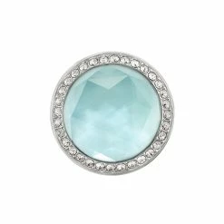 Hot Sale 👍 Origami Owl Aqua Prism Twist Living Locket Face 🛒