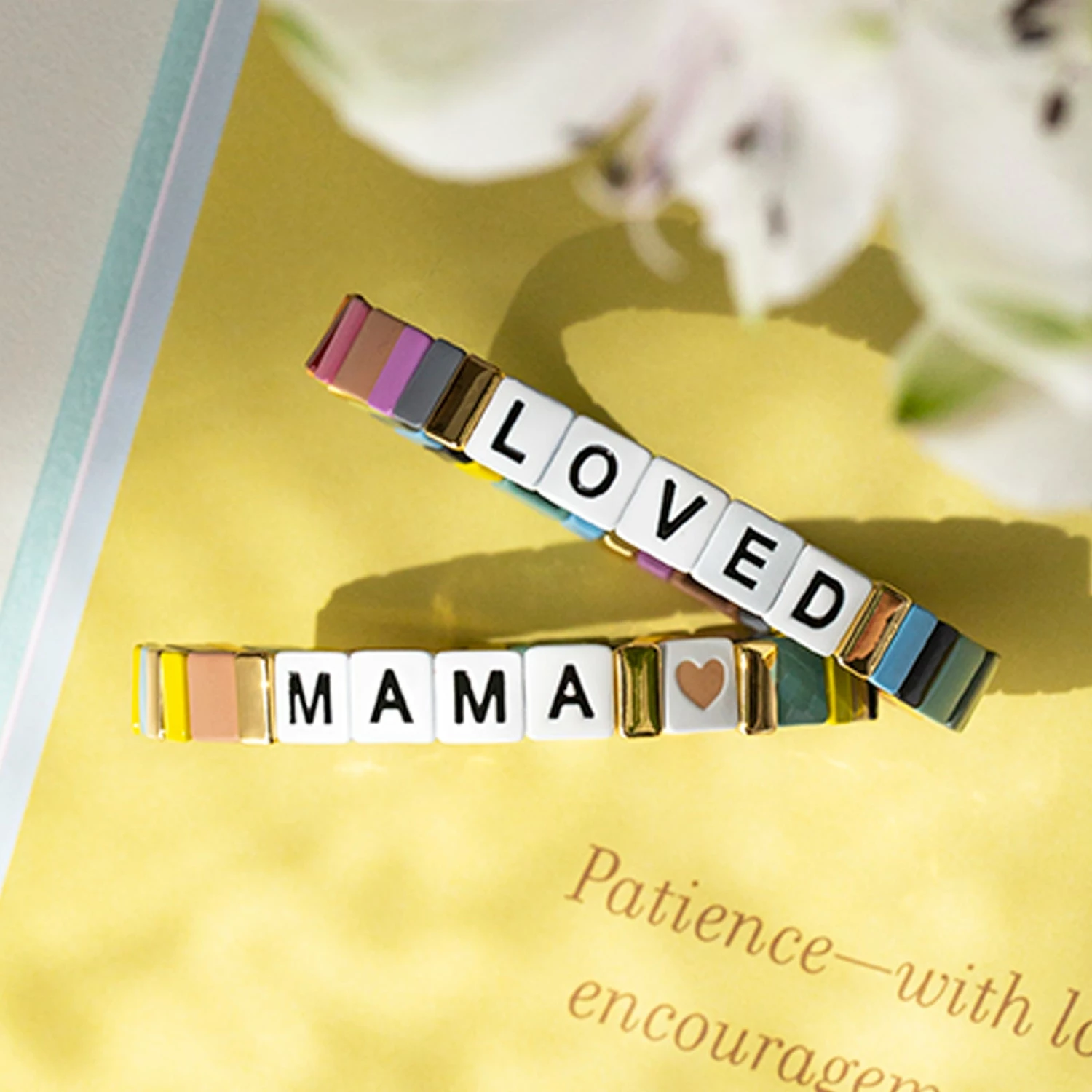 Promo π Origami Owl "LOVED" Multi Color Tile Bracelet π 4 Promo π Origami Owl "LOVED" Multi Color Tile Bracelet π - Image 2